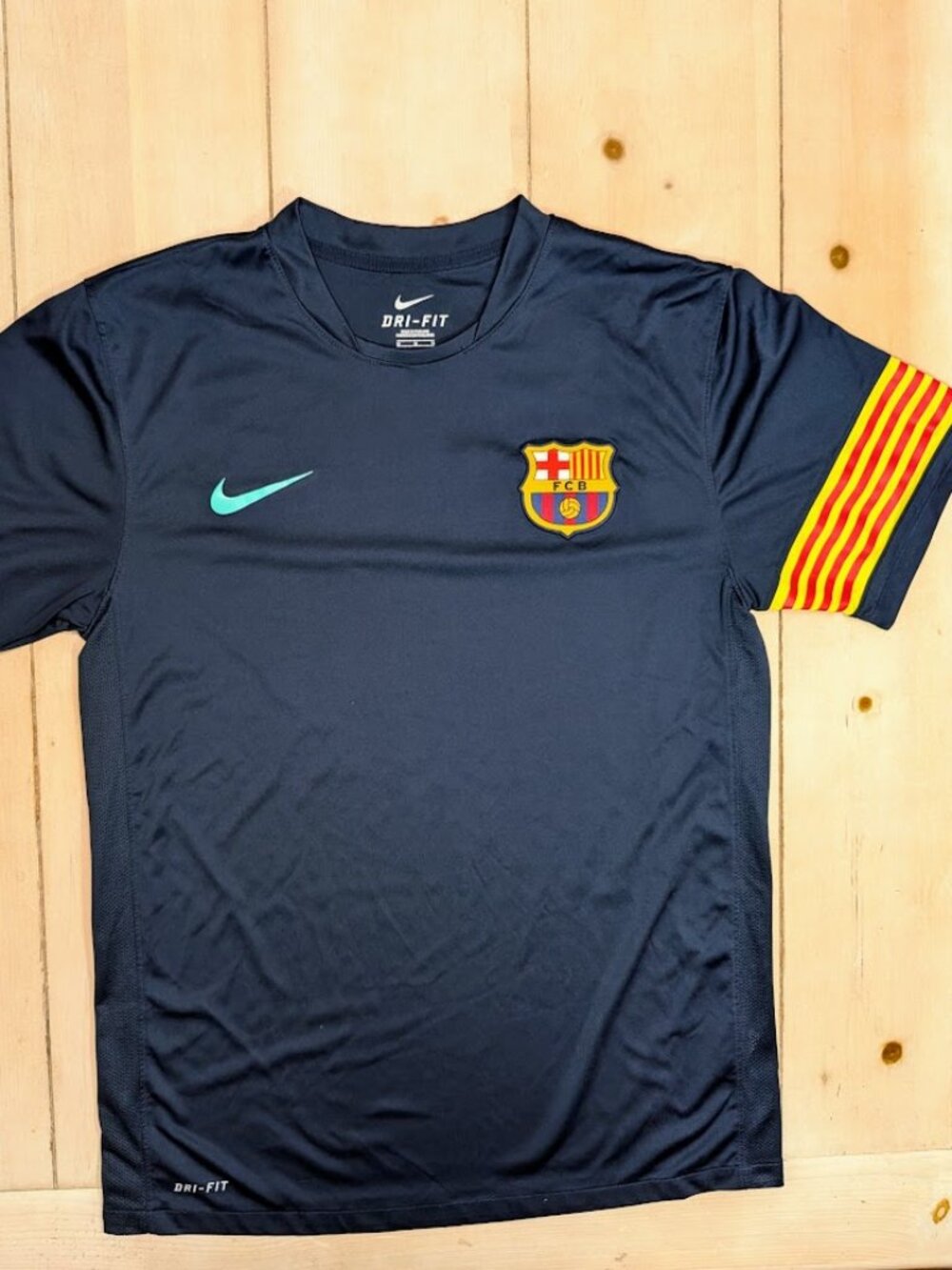Nike FC Barcelona FCB Dri-FIT Soccer Training Shirt Jersey Men’s M